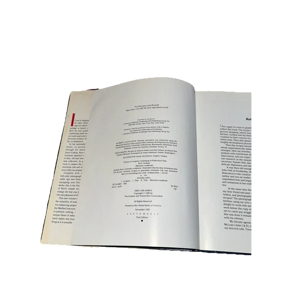 Graham‎ Kerr's Minimax Cookbook by Kerr, Graham, Good Book